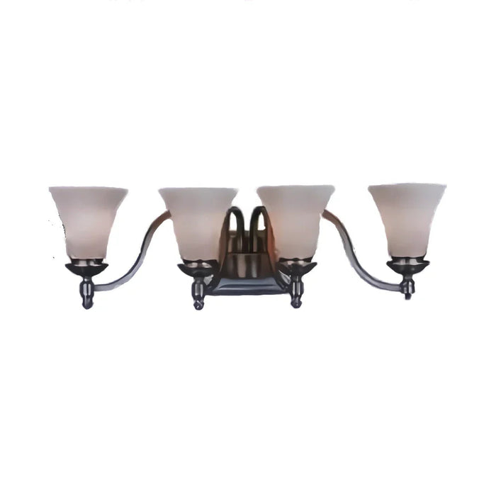 Four Bath Wall | 4 x 100 Watt | Brushed Nickel