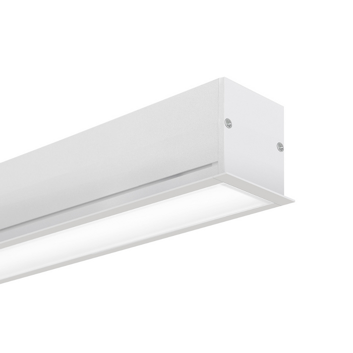 4' LED Recessed Light Fixture – 28W, 277V, 3500K, 3900 Lumens