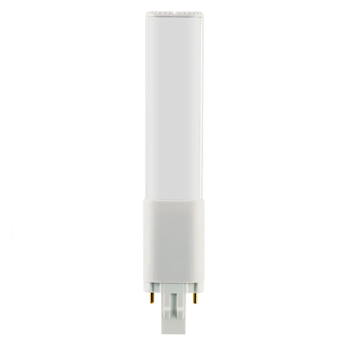 50 Pack | Twin Tube LED Bulb | Type A/B, Hybrid | GX23 (2-Pin) Base | 6 Watts | 530 Lumens | 3000K | 80+ CRI | White