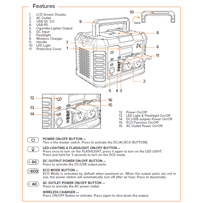 ESL Vision 1000W Power Station + 120W Solar Panel Kit